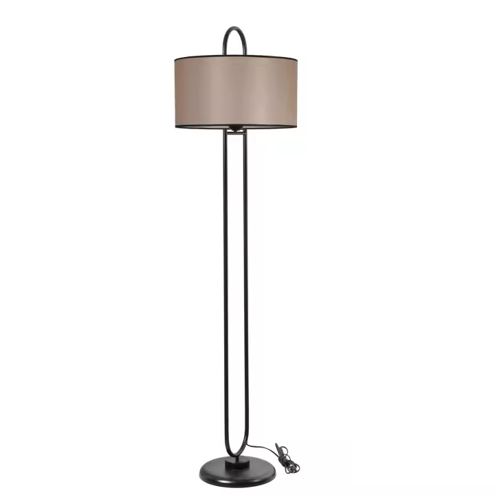 Lámpara de pie WELLHOME - Beige, 45x45x170 - 1
