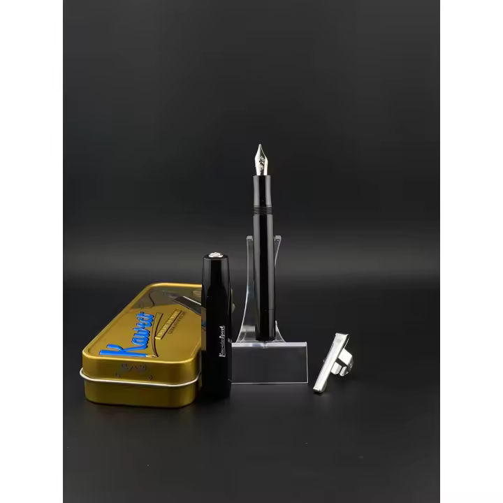 Pluma Estilográfica Kaweco Sport Skyline Negro-Cromo - 1