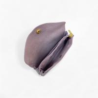 cartera larga de cuero para mujer, billetera de cuero para mujer,con multitud de espacios para tarjetas, billetes y monedas,Piel auténtica,regalo mujer,gran capacidad , Ligera y Práctica, Hecho en Italia,Varios Colores - details 10