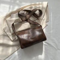 Bolso Bandolera De Cuero PU Vintage Para Mujer Pequeño Bolso De Mano Y Monedero Estilo Casual Viaje Decoración Sin Cierre De Cremallera - details 18
