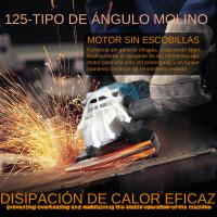 Máquina De Polvo De Ángulo Eléctrica Sin Escobillas Herramienta De Corte Y Pulido Portátil Con Motor Eléctrico Para DIY En El Hogar - details 4