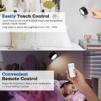 Lámpara De Pared Magnética Sin Cable Con LED Y Control Remoto 3 Documentos Intensidad Variable Cargable Por USB Para Dormitorio - details 8