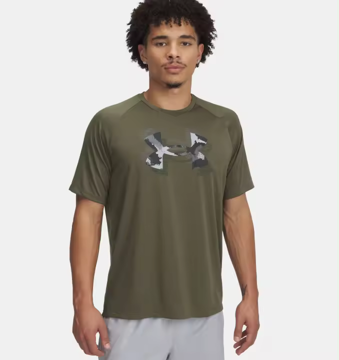 Under Armour - Tech™ Print Fill 1390208_390 - Camiseta De Manga Corta - Hombre - 1
