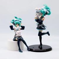 Figura De Acción De Anime PVC Cinnamoroll Piapro Panda Hatsune Miku Para Niñas Juguete Coleccionable De Muñecos Modelo - details 0