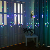 Luz De Enredadera LED En Forma De Corazón Para Decoración De Navidad Fiesta De San Valentín Boda Año Nuevo En Casa - details 2