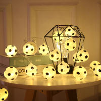 Luces LED De Fútbol Para Decoración De Ambiente Interior Y Fiestas Batería Alimentada Decoración De Habitación Para Niños Luz Navideña Cálida - details 9