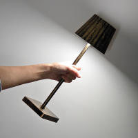 Lámpara De Escritorio LED Sin Cable Con Control Táctil Y Recargable Por USB Luz De Ambiente De 3 Colores Con Ajuste Continuo - details 7