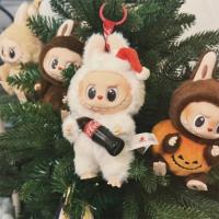 Figura de Anime Labubu Llavero de Muñeco de Pelo de Franela Regalo de Cumpleaños Ideal para Edades 14+ Juguete de Animación - details 22