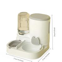 Dispensador Automático Para Gatos Y Perros Cuenco De Agua Y Alimentos Con Recarga Automática Basin Para Gatos Y Perros Material Plástico Forma Cuadrada - details 19