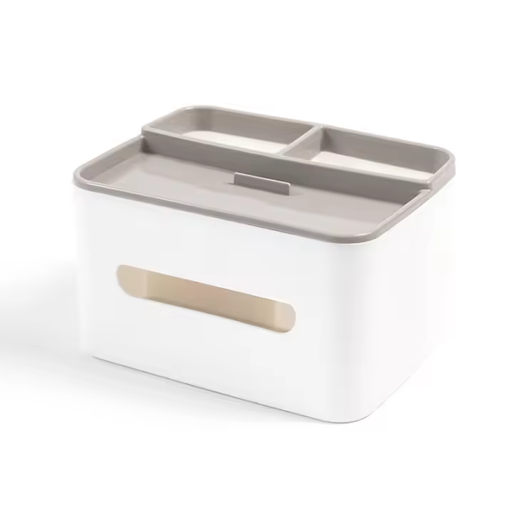 Estuche De Almacenamiento Para Papel Con Control Remoto De Escritorio a Prueba De Polvo Multifuncional Para Coche Y Sala De Estar - 1