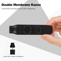 Kazu Flute ABS Zoukat Kazoo Con Dos Agujeros Reemplazables Boquilla De Soplado 10pcs Instrumento Musical Para Ukulele Y Guitarra - details 6