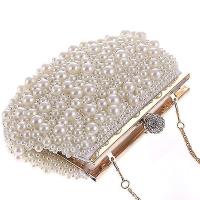 Pequeño Bolso de Dama de Honor Blanco - details 0