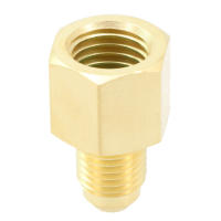 Adaptador De Acondicionador De Coche R134A R12 Con Conexión Rápida 1/2" ACME Hembra Y 1/4" SAE De Cobre De Alta Calidad Para Inyector De Combustible - details 26