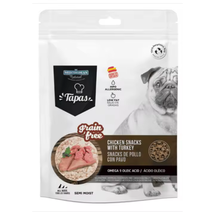 Mediterranean Natural Tapas Grain Free Pollo y Pavo 150 gr - 1