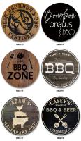 BBQ Zone Signo De Metal Vintage Para Jardín Fiesta Al Aire Libre Decoración Reglas Del Barbacoa Slogan Retro Placa De Barbecue Dad - details 3