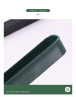 Caja De Alimentos Ecológica Para Camping Y Picnics De Estraw Trigo Portátil Cuchillería Durable De Alta Calidad Con Cubierta Transparente Para Viajes - details 7