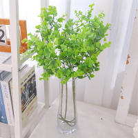 Planta Artificial De Eucalipto 70cm Hojas Verdes Ramas Largas Para Decoración De Hogar Jardín Bodas Flores Bouquet Centro De Mesa - details 2