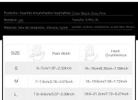 Guantes De Gimnasio SKDK Para Levantamiento De Pesas Y Crossfit Palma De Silicona Transpirables Accesorio De Fitness Para Hombres Y Mujeres Tallas S M L XL - details 9