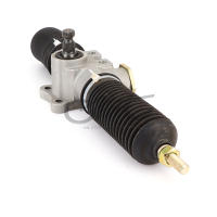 Juego De Dirección Asistida 360mm 30T Eje De Carrocería De Rosca Y Pinión Para DIY Go Kart Buggy Karting ATV UTV Moto Piezas Metálicas Duraderas Color Negro Plateado - details 5