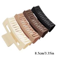 Juego De 4 Pinzas Para El Cabello De Mujer Y Niñas Nonslip En Color Café Negro Accesorios De Moda Para El Cabello Decorativos Regalo - details 7