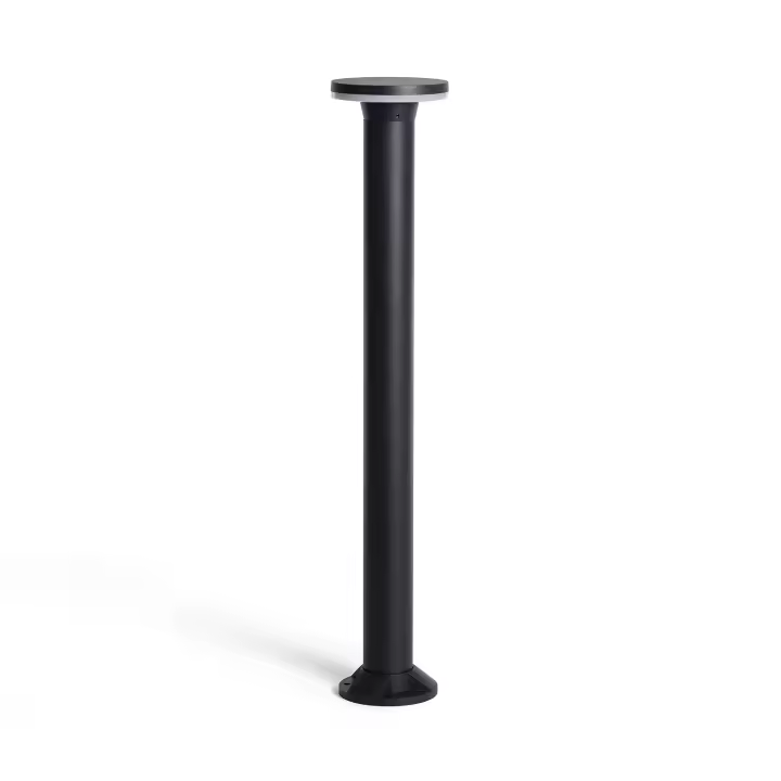 Ledkia Baliza Exterior LED 12W Superficie Pie 80cm Timbio 3000K Blanco Cálido - 1