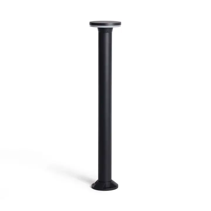 Ledkia Baliza Exterior LED 12W Superficie Pie 80cm Timbio 3000K Blanco Cálido - 1