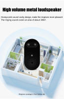 Bocina De Puerta Inalámbrica Smart Welcome Para Hogar Con Anillo Kinetic Y 32 Melodías Sonoras Exterior Inteligente Bocina De Puerta - details 3