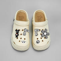 Sandalias De Tacón Alto Estampado De Oso Floral Nueva Moda X8809 Para Mujer Cuero Sintético Imitación Plataforma Casual - details 6