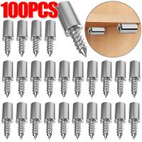 Soporte De Estante Con Tornillo Auto-Aparpillero 100/10 Piezas Para Armario Soporte De Capa Con Gancho Para Septum Y Tornillo Antideslizante - details 0