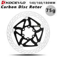 KOCEVLO Disco De Freno De Bicicleta De Carbono Ultraligero 75g 140/160/180MM 6 Bolts MTB Carretera Piezas De Freno De Disco - details 0