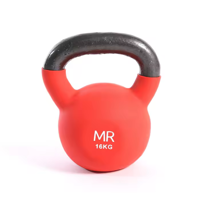Rebecca Muebles Kettlebell Pesos Rusa Rojo Hierro Fundido de Gimnasia 16 kg - 1