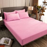 Sábana Ajustable De Velours Suave Y Elástica Protección De Matrícula De Cama Para Invierno Mantener Caliente Sábana De Cama De Poliéster 300TC - details 10