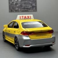 Toyota Corolla Taxi De 1:32 En Aleación De Metal Vehículo Diecast Con Sonido Y Luz Coche Retroductor Para Niños Regalos A633 - details 15