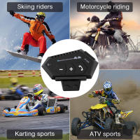 Auriculares Bluetooth Para Motocicleta Intercomunicador BT-12B Impermeable Con Reducción De Ruido Interfono Inalámbrico Para Moto - details 0