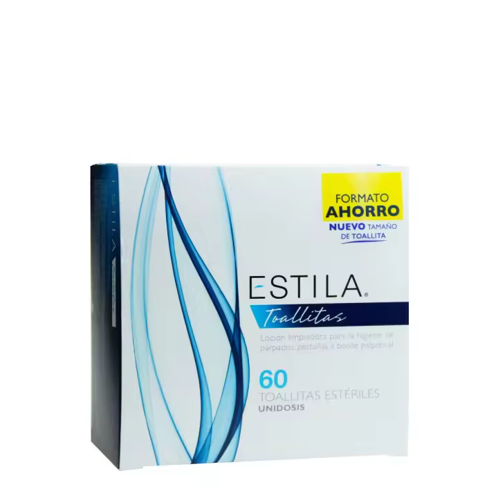 Estila® toallitas oculares estériles 60 unidades - 1