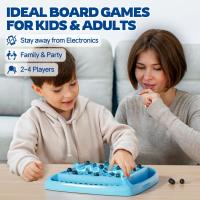 Juego de ajedrez magnético, juego de ajedrez magnético para niños de 6 - 8 - 12 años, juego de ajedrez magnético para adultos, juego familiar para niños y adultos, juego magnético con 40 piezas, regalo de cumpleaños divertido para niños - details 1
