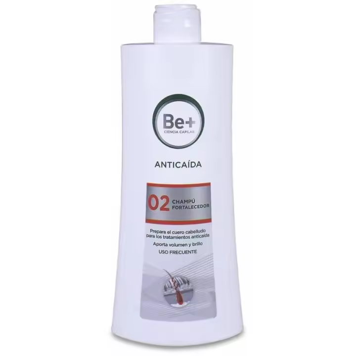 Be+ Anticaída Champú Fortalecedor, 250 Ml - 1