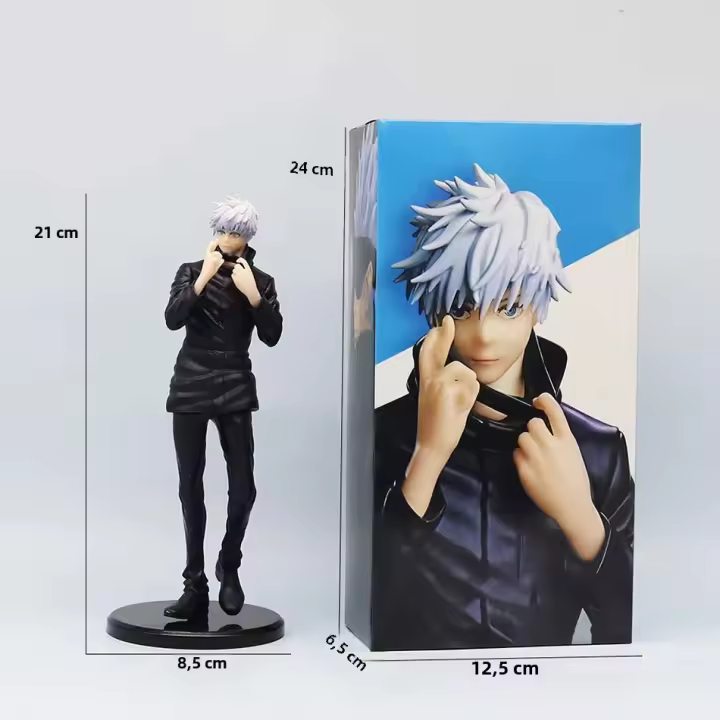 Figura De Acción Jujutsu Kaisen 21cm Gojo Satoru PVC Estatua De Anime Colección Modelo Juguetes Ornamento Para Niños - 1