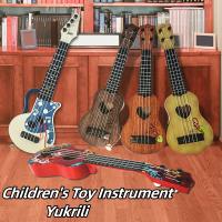 Guitarra De Cuerdas Para Niños Juguetes Musicales Iniciación Nivel Bajo Puzzle Y Instrumentos Musicales De Plástico ABS - details 1