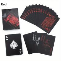 Cartas De Poker Illusionist De PVC Impermeables Diseño Aesteticamente Mejorado Duraderas Para Noches De Juego Fiesta Casino Y Familia - details 4