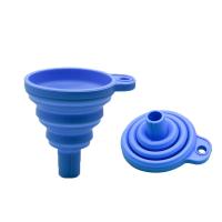 Funel De Silicona Plegable Universal Para Coche Líquido Funel De Cambio De Lubricante Auto Herramientas De Rellenado De Aceite Portátil Y Cómodo - details 6