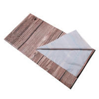 Mantel De Papel Con Patrón De Madera Natural Estilo Vintage Para Fiestas Y Bodas Tamaño 137x274cm Decoración De Mesa De Feria Rústica Occidental - details 22