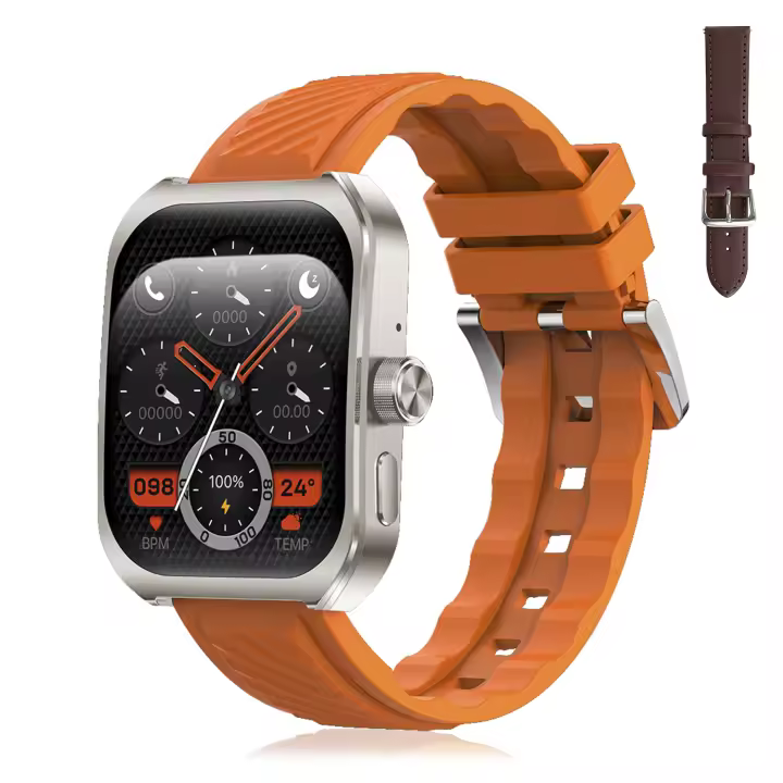 DAM. Smartwatch Z88 Pro doble pulsera. Funciones outdoor, llamadas BT, notificaciones push. Funciones deportivas + salud. 5,2x1,2x4,1cm - 1