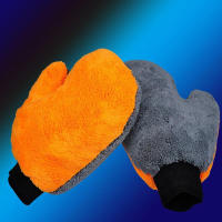 Guantes De Limpieza Para Coche Doble Cara De Microfibra Suave Guante De Secado De Microfibra Chenille Para Limpieza De Cuerpo De Coche Ruedas Y Ventanas - details 4