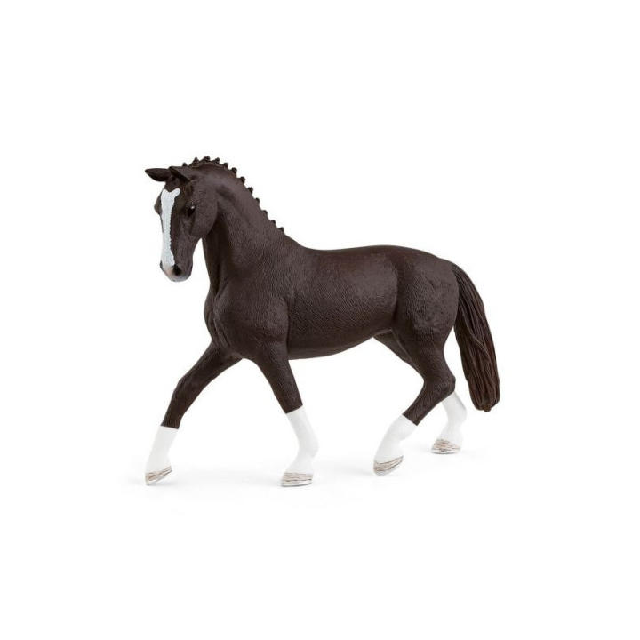 Schleich Yegua Hannoveriana Azabache Figura Caballo Juguete Educativo
