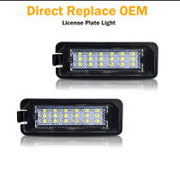 Luces De Placa LED Para VW GTi Golf 4 5 6 7 MK4 MK5 MK6 MK7 Passat B7 CC EOS Scirocco Beetle Con Canbus 2PCS Instalación Directa - details 1
