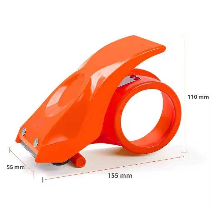 Dispensador De Cinta Adhesiva De Plástico Para Empaquetado 50mm Ancho Corte De Rodillo Soporte Para Cinta Selladora Máquina De Empaque Manual - 1