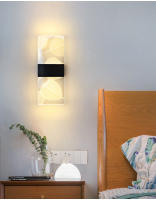 Lámpara De Pared LED Moderna Nórdica En Acrílico Láser Para Dormitorio Y Sala De Estar Luz De Noche Lateral 27cm 6W 85-265V Incluye Bombilla Instalación En Pared - details 10