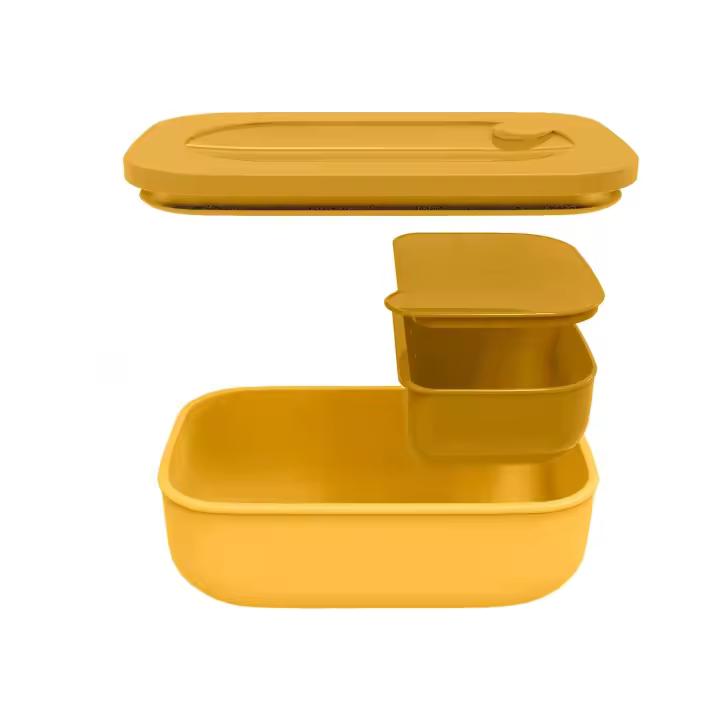 GUZZINI Set Fiambrera con contenedor Store & Go Yellow Mango - 1
