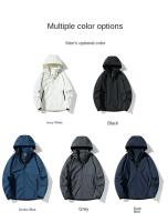 Chaqueta Deportiva De Alta Calidad Para Hombres Impermeable Y Windproof Para Primavera Y Otoño Conjunto De Senderismo Cómodo Y Transpirable Para Parejas - details 7